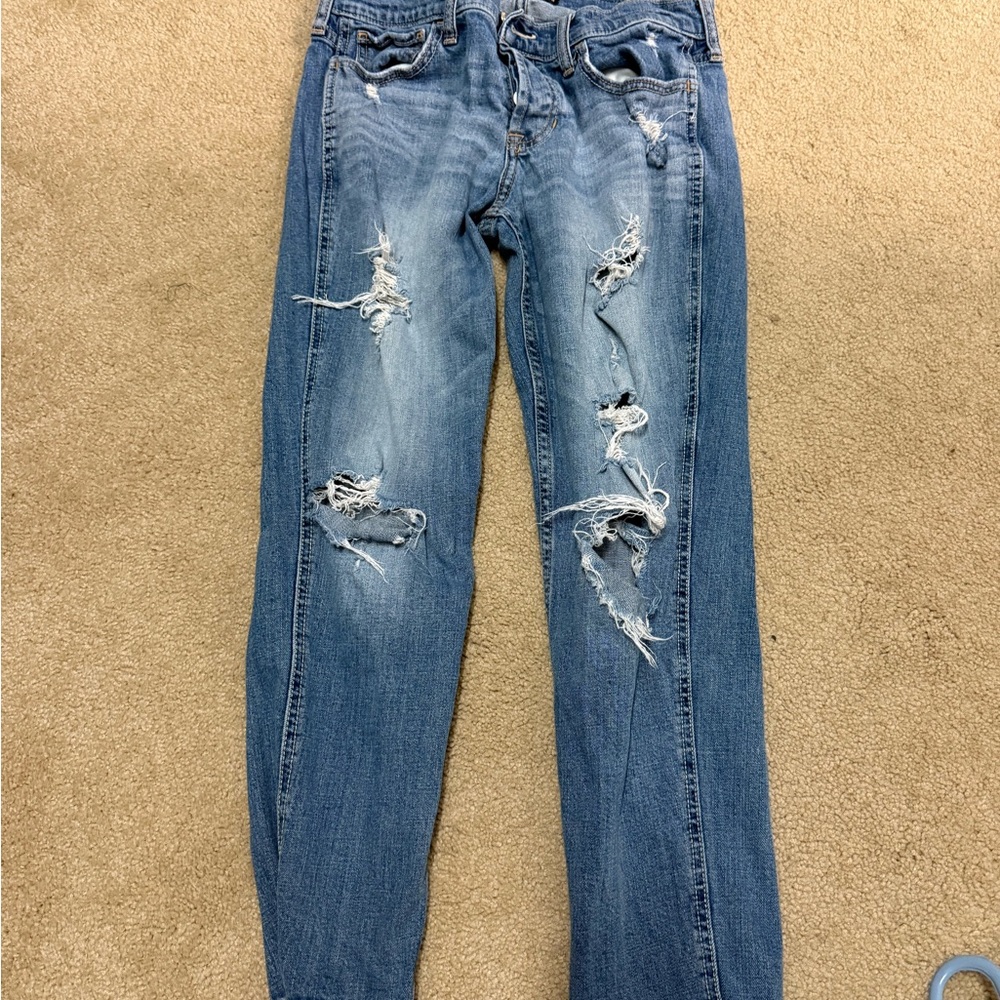 Hollister Light Blue Vintage Boyfriend Jeans